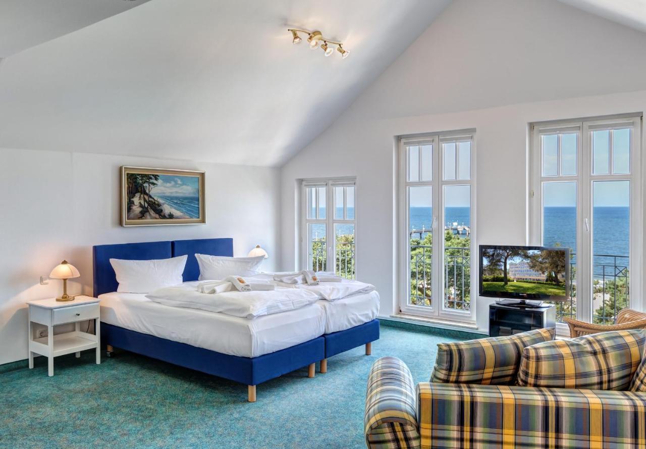 צינוביץ Haus Seeblick Hotel Garni & Ferienwohnungen מראה חיצוני תמונה